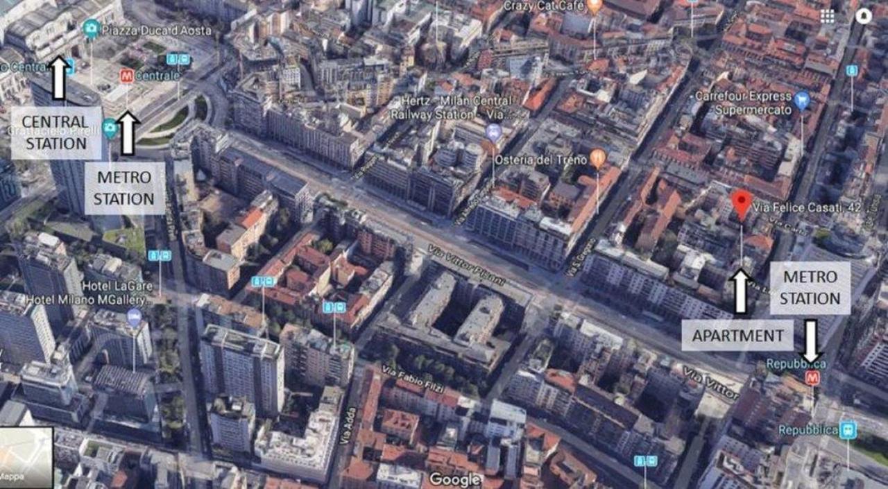 Suite Metro Stazione Centrale / Repubblica Milão Exterior foto